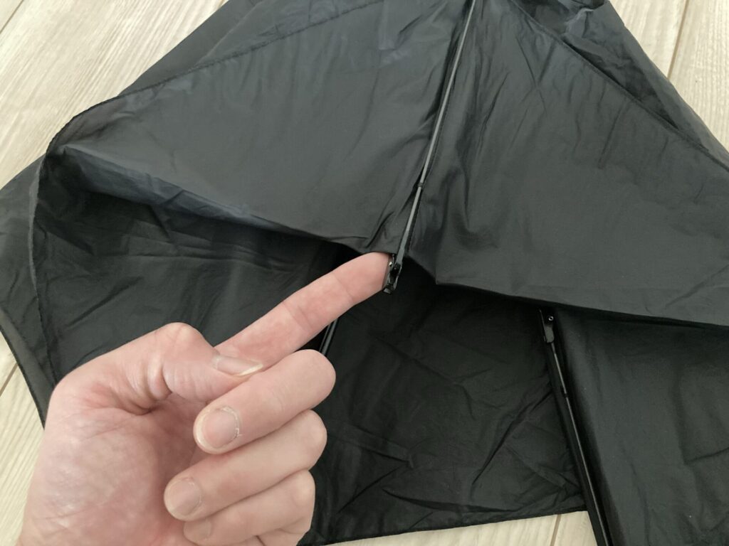重さ76gのエバニューの傘を実際に使った感想です｜OPO85_OUTDOOR LIFE