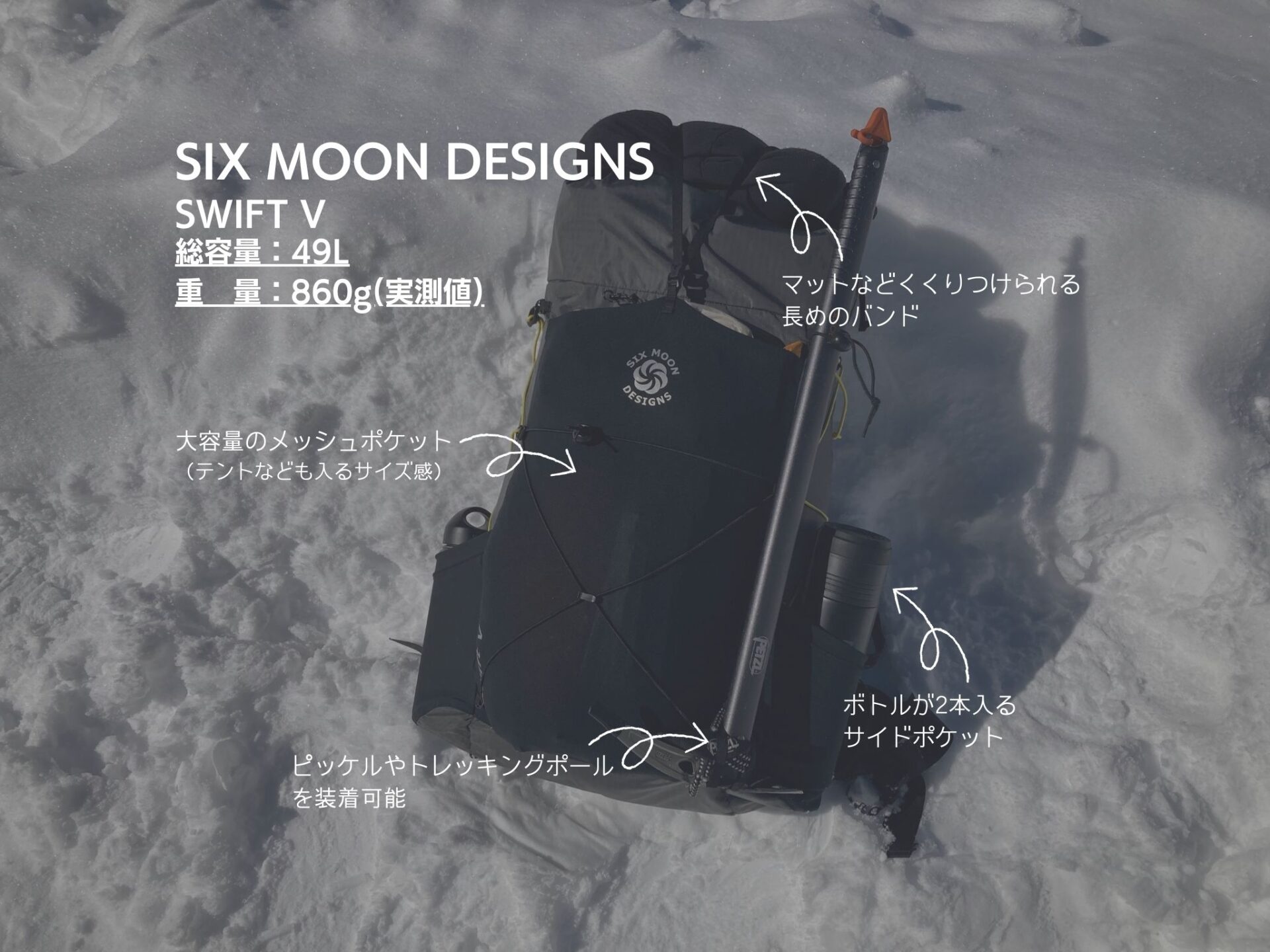 レビュー【シックスムーンデザインズ・スイフトV】シンプルで使い 